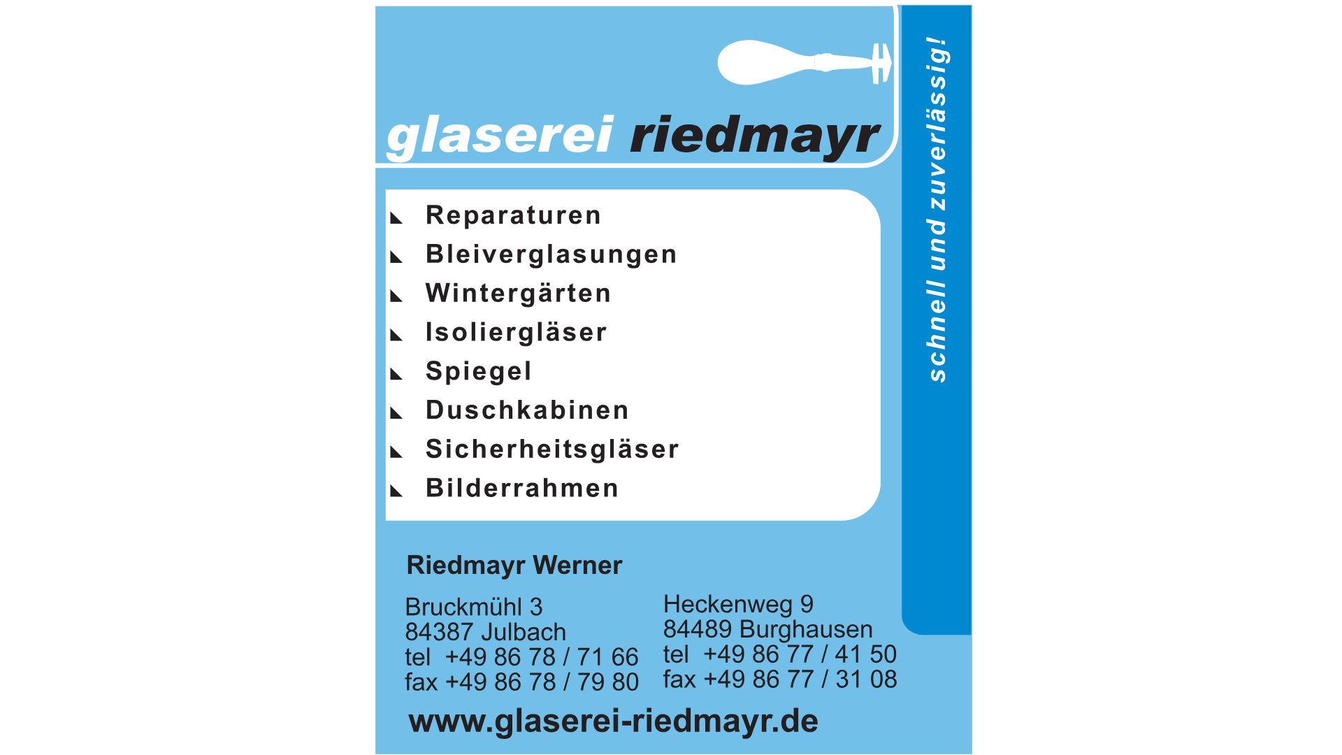 Glaserei Riedmayr